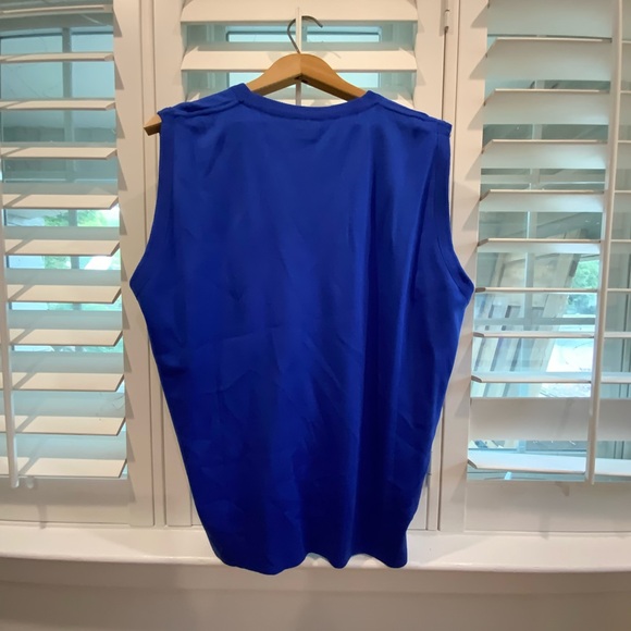 NWT Y2K vintage wool blend royal blue knit sweater vest - Picture 6 of 6
